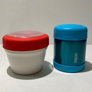 Set of 2 Insulated Food Jars - Thermos and Igloo